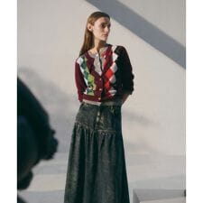 GANNI　Cashmere Wool Mix Cardigan