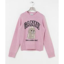 GANNI　Graphic Wool Mix Poodle