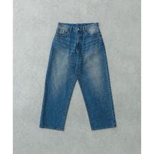 13.5oz DENIM WIDE PANTS