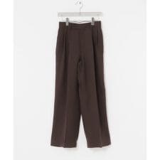 new basic　ダブルクロスキュプラパンツ