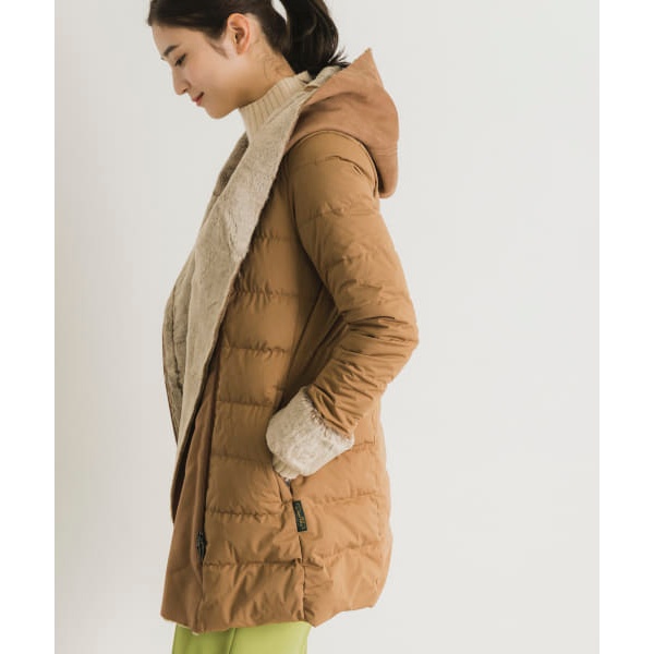 YOSOOU FAKE MOUTON COAT ネイビー サイズ2 ヨソオウ ジャケット