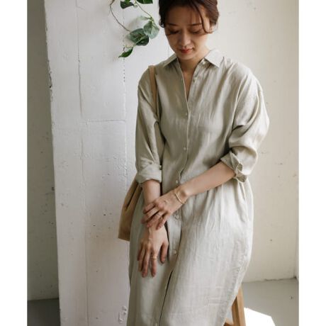 リネンバックタックシャツワンピース アーバンリサーチ ドアーズ Urban Research Doors Dr15 26m501 ファッション通販 マルイウェブチャネル