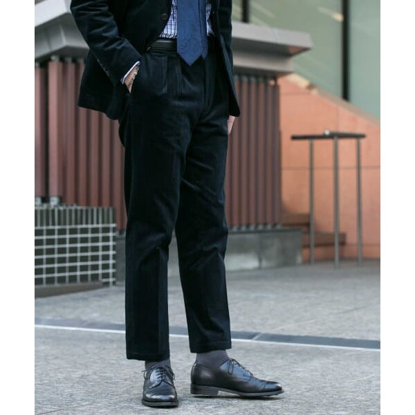 LIFE STYLE TAILOR VISCONTIコーデュロイグルカパンツ | アーバン ...