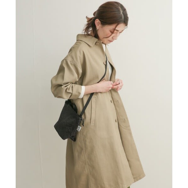 UR  DOORS ステンカラーコート　beige Msize