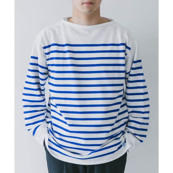 数量は多 Tシャツ カットソー Orcival Wide Body Boat Neck Long Sleeve Pullover Online Ism Edu Ec