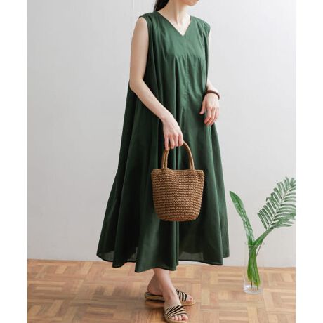 コットンaラインノースリーブワンピース アーバンリサーチ ドアーズ Urban Research Doors Dr25 26m113 ファッション通販 マルイウェブチャネル