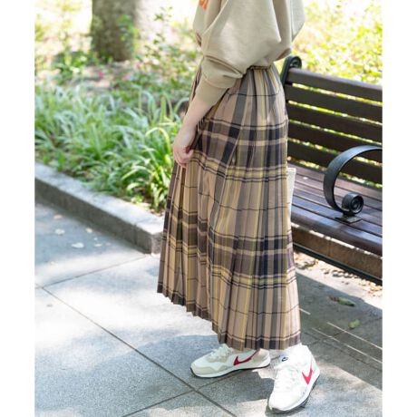 チェックプリーツスカート | アーバンリサーチ ドアーズ(URBAN  
