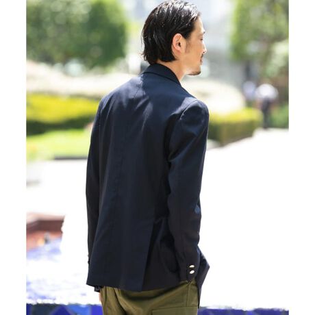 LIFESTYLETAILORメタルボタンWブレザー