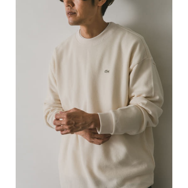 LACOSTE for DOORS　thick moss stitch L/S
