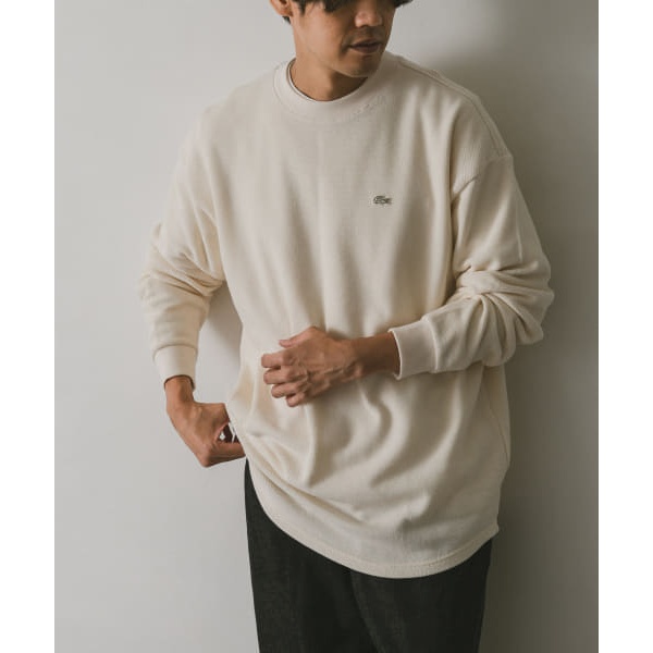 LACOSTE for DOORS　thick moss stitch L/S