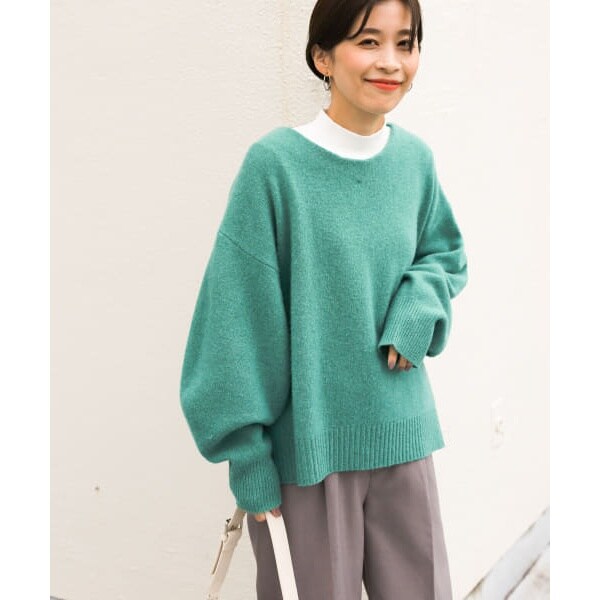 URBAN RESEARCH DOORS -  DOORS◆ハミルトンウールボートネックプルオーバー◆MINT セール】ハミルトンウールボートネックプルオーバー（ニット