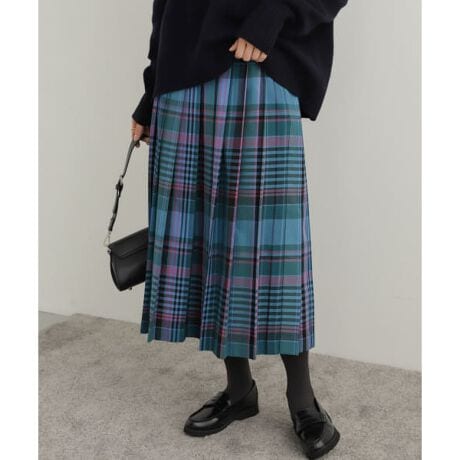 カラーチェックプリーツスカート | アーバンリサーチ ドアーズ(URBAN  