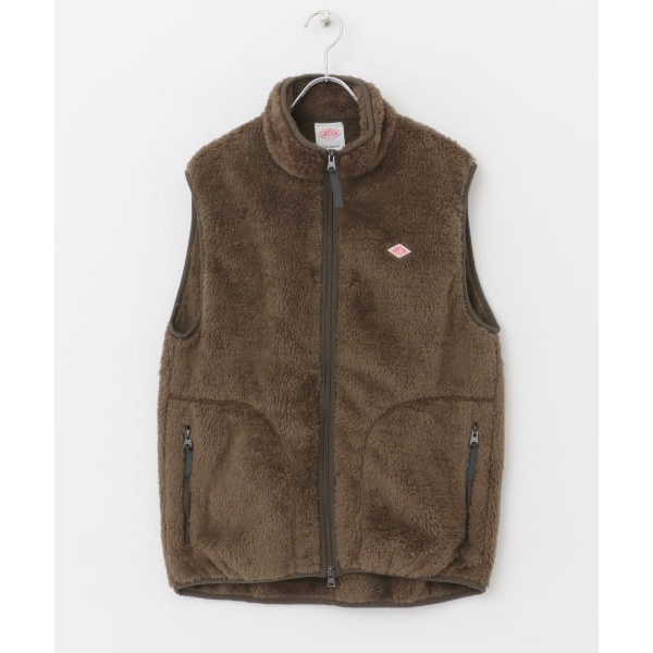 DANTON HIGH PILE ZIP S/C VEST | アーバンリサーチ ドアーズ(URBAN