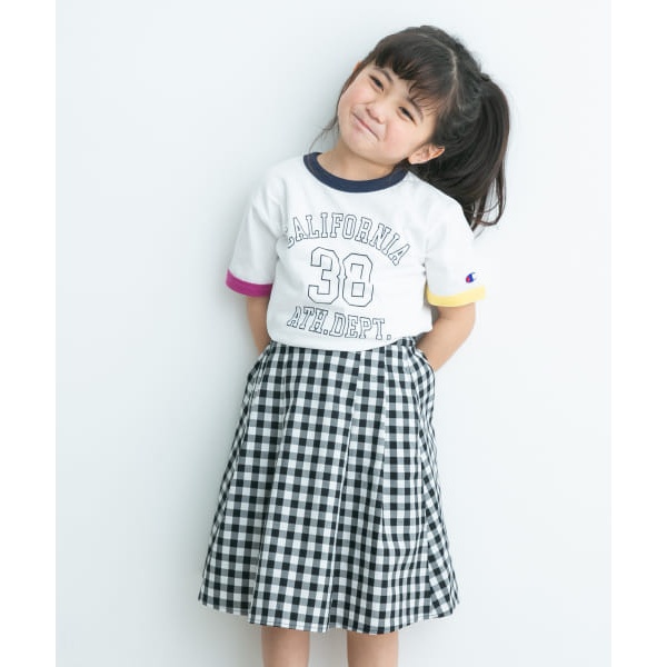 別注』Champion×DOORS リンガーTシャツ(KIDS) | アーバンリサーチ