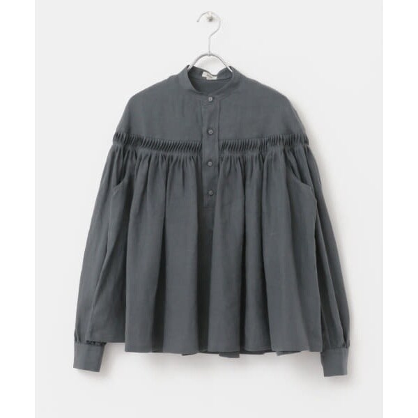WEB/一部店舗限定』Scye Belgian Linen Tuck Shirts | アーバン 