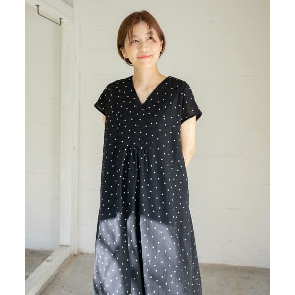 リネンレーヨンドットワンピース | アーバンリサーチ ドアーズ(URBAN 