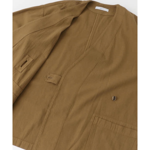 BROWN】『WEB/一部店舗限定』ARCHI TWILL TAB JACKET-