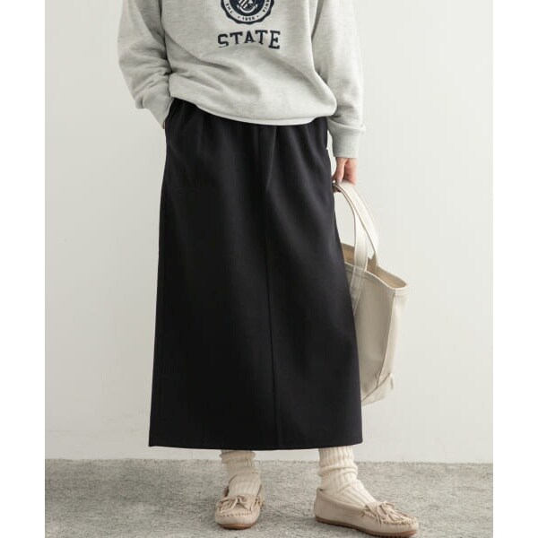 毛玉防止』『静電気防止』add fabrics イージースカート