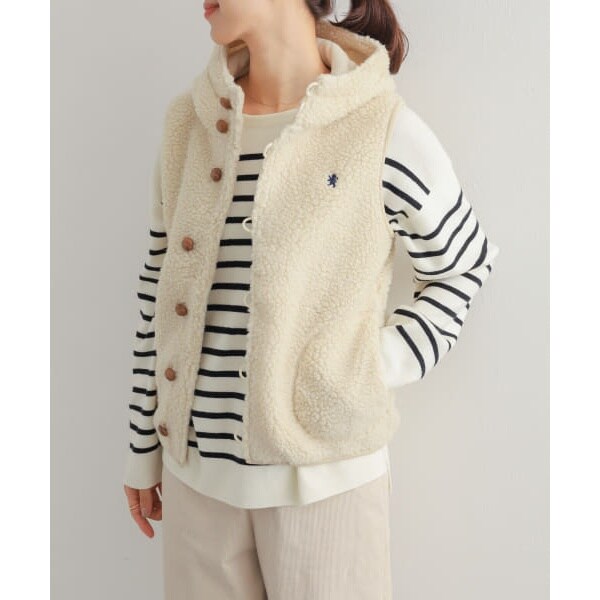 GYMPHLEX BOA HOODED VEST | アーバンリサーチ ドアーズ(URBAN