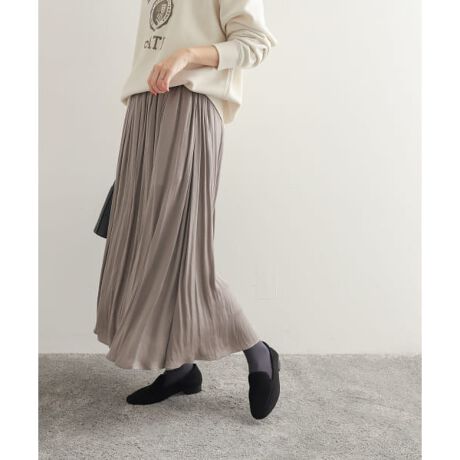 2日限定！グレースコンチネンタル レオパードプリントプリーツスカート  