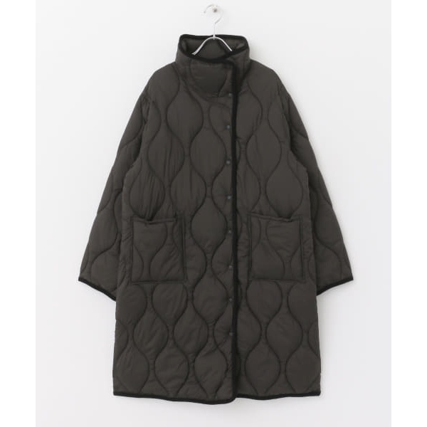 mizuiro ind quilt stand collar coat | アーバンリサーチ ドアーズ