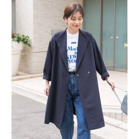 ダブルクロスガウンコート | アーバンリサーチ ドアーズ(URBAN  
