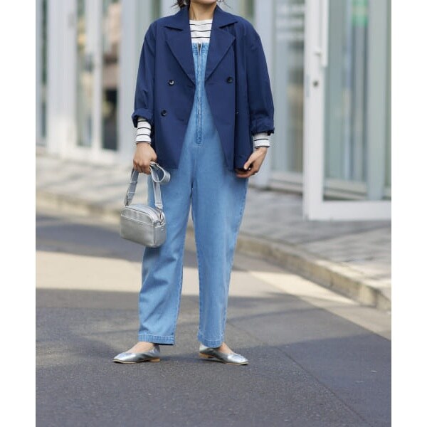 【新品タグ付き】アーバンリサーチドアーズ 撥水ショートダブルコート　ネイビー URBAN RESEARCH DOORS｜『撥水』ショートダブルコート | Rakuten