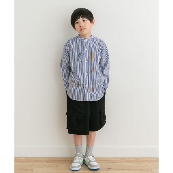 デニムダンガリーDENIM DUNGAREE シーチングラクガキシャツ100cm デニムダンガリー DENIM DUNGAREE シーチングラクガキシャツ