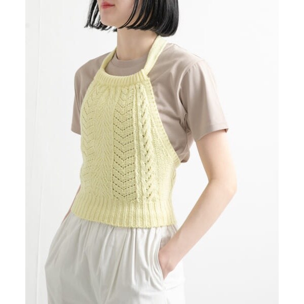 【アーバンリサーチドアーズ】unfil　openworkcableknit top unfil openworkcableknit top | アーバンリサーチ ドアーズ