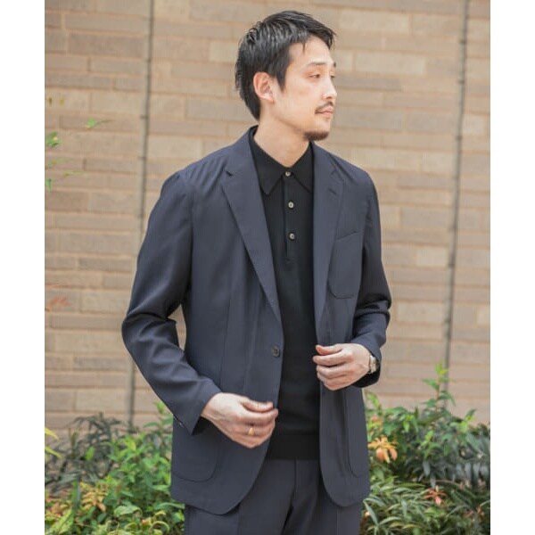 h*1様 LIFE STYLE TAILOR シアサッカー イージージャケット URBAN RESEARCH DOORS｜『吸水速乾』『イージーケア』LIFE STYLE