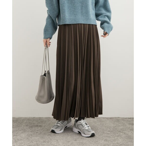URBAN RESEARCH DOORS｜ツイルプリーツスカート | Rakuten