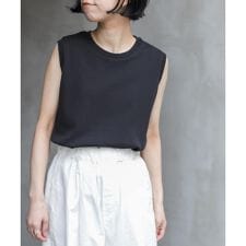 FORK&SPOON　スムースノースリーブTシャツ