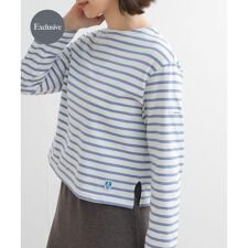 『別注』ORCIVAL×DOORS　ボーダーロングスリーブTシャツ