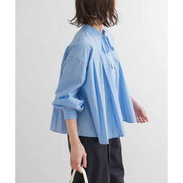 ストライプリボンフレアブラウス | アーバンリサーチ ドアーズ