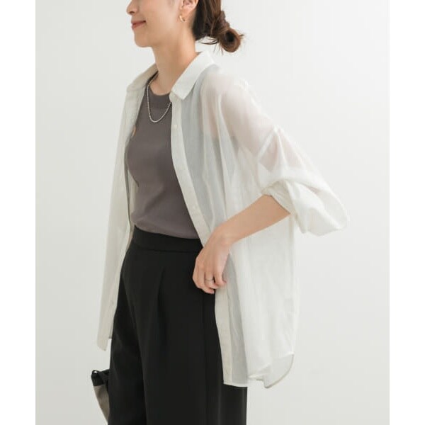 URBAN RESEARCH◆リネンドロストドルマンブラウス/半袖ブラウス/M/リネン/DR45-23E105// リネンドロストドルマンブラウス | アーバンリサーチ ドアーズ
