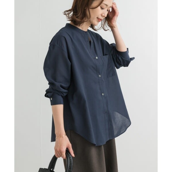 新品タグ付◆ 『UR TECH』バンドカラーシャツ　アーバンリサーチ　DOORS URBAN RESEARCH DOORS｜『一部WEB限定』『UR TECH DRYLUXE
