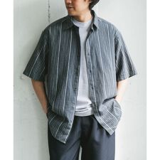 ヘンプコットン レギュラーカラーシャツ