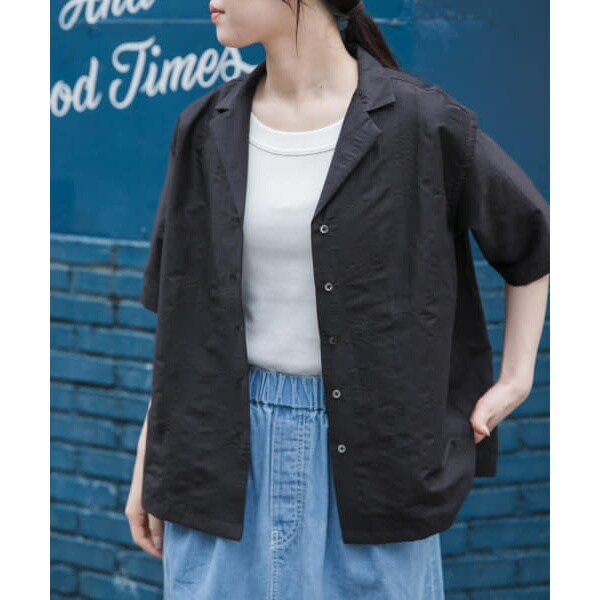 URBAN RESEARCH DOORS / アーバンリサーチ ドアーズ バンドカラーラグランブラウス URBAN RESEARCH DOORS｜バンドカラーラグランブラウス | Rakuten