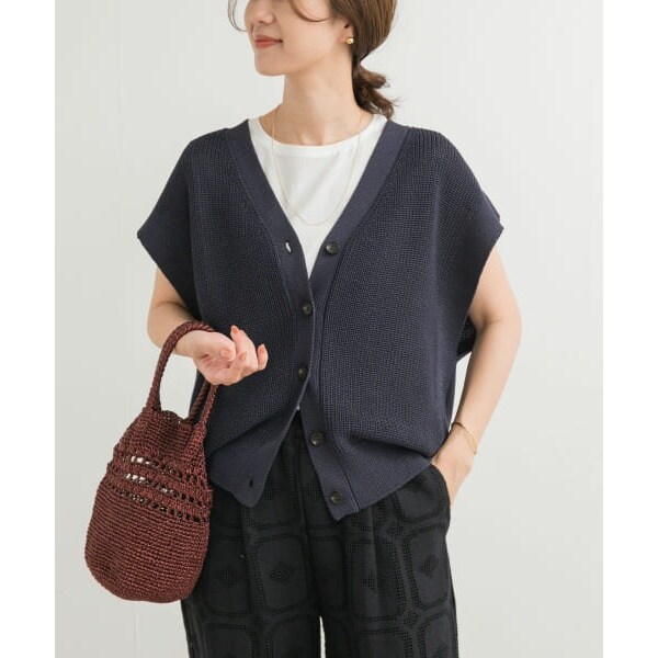◼️URBAN RESEARCH DOORS リネンライクVネックニットベスト URBAN RESEARCH DOORS｜リネンライクVネックベスト | Rakuten