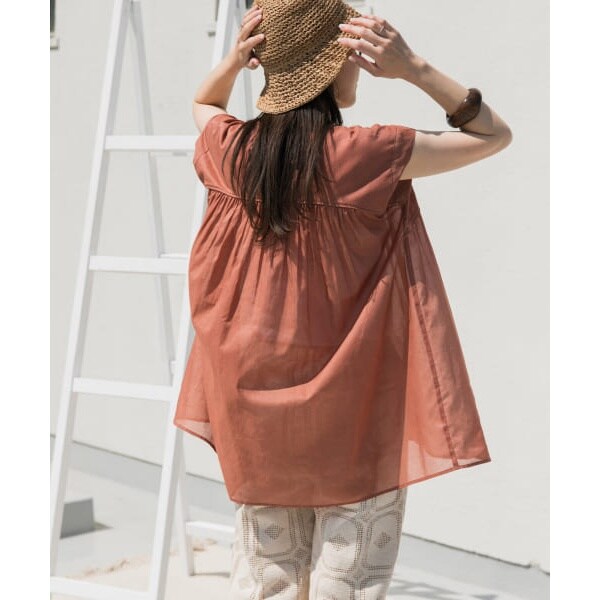 SOIL FRENCH-SLEEVE SHIRTS | アーバンリサーチ ドアーズ(URBAN