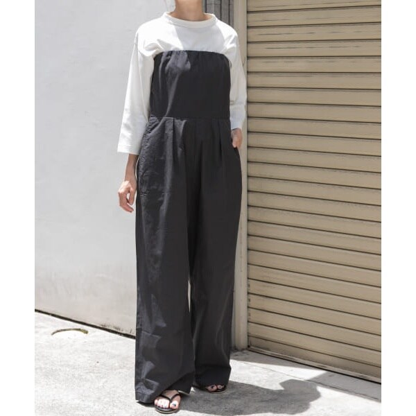 美品♡アーバンリサーチドアーズ 『UR TECH』 2タックサロペットゆったりb URBAN RESEARCH DOORS（アーバンリサーチドアーズ）の「『UR