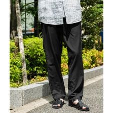 『速乾/接触冷感/イージーケア』ウールライクイージートラウザー