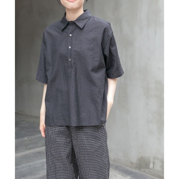 URBAN RESEARCH DOORS / アーバンリサーチ ドアーズ FORK&SPOON　Nylon Woolプルオーバーシャツ FORK&SPOON Nylon Woolプルオーバーシャツ | アーバンリサーチ
