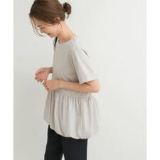 ペプラムバルーンTシャツ