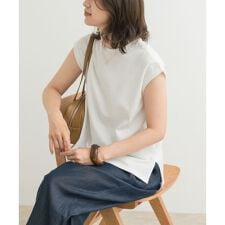 『接触冷感/UVカット』ドライカノコフレンチプルオーバー