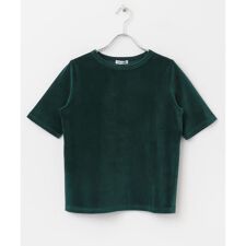 FORK&SPOON　ベロアショートスリーブTシャツ