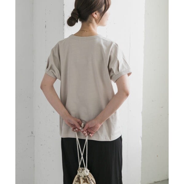 未使用タグ付URBAN RESEARCH日本製 レース×ボーダープルオーバー 1 セール】ボーダーワイドプルオーバー（Tシャツ/カットソー