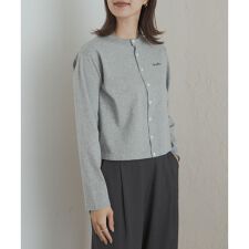 GYMPHLEX　SHORT CREW NECK CARDIGAN