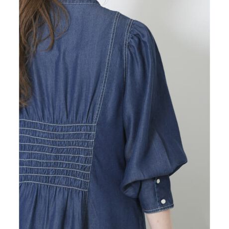 フィットデニムドレスワンピース アーバンリサーチ サニーレーベル Urban Research Sonnylabel La16 26r009 ファッション通販 マルイウェブチャネル