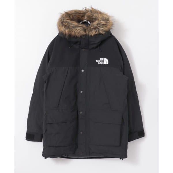 north face down coat with fur hood